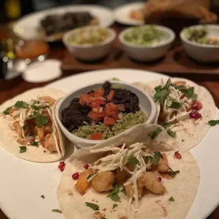 MASA FRIED SHRIMP TACOS