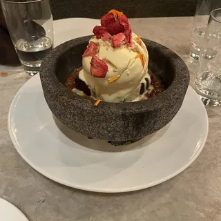 MOLCAJETE MEXICAN BROWNIE