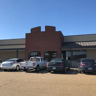 New location in a strip mall does not have a sign on it...just look for the address and all the cars.