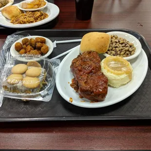 Enjoying Sunday lunch with the family