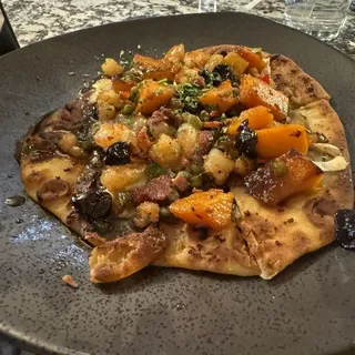 Cider Shrimp Flat Bread