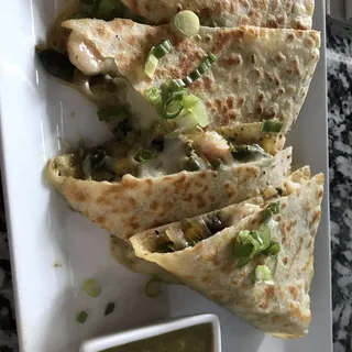 Roasted Poblano Quesadilla