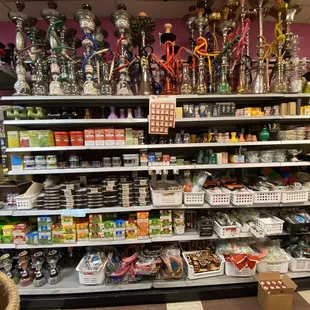 Hookah section