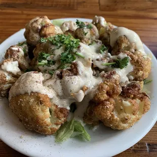 Fried cauliflower