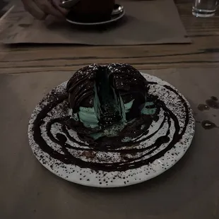 dessert, food