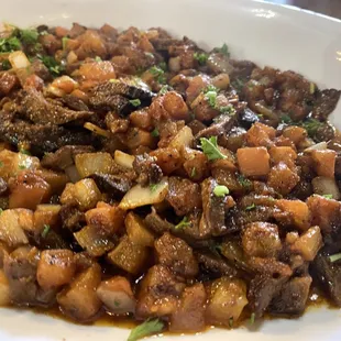 Appetizer has a large portion