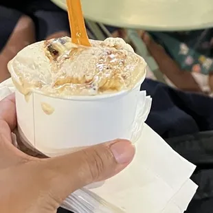 Toasted Almond and Caramelized Figs Gelato