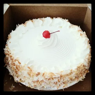 Coconut cream pie. Too good for words!