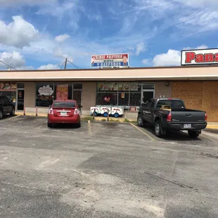 the outside of the store