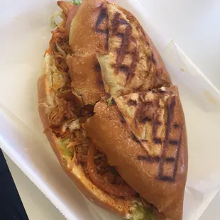 Torta with pork
