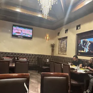 interior, sushi and sashimi