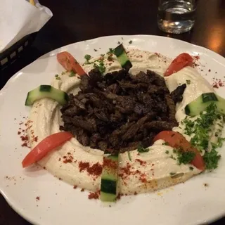 Hummus with Meat