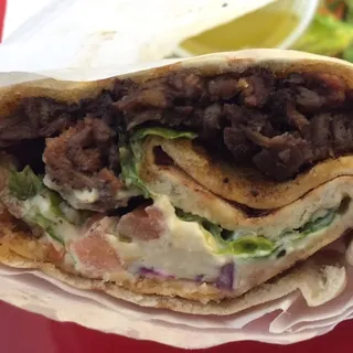 Beef Shawarma Wrap