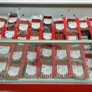 Beefsticks galore!  Pickles and Cheese are great, Bloody Mary were ok.  Can't wait to experiment some more...