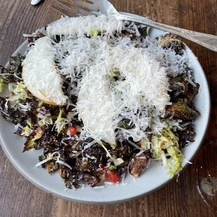 Brussels sprouts appetizer - absolutely delicious!