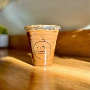 Iced Mocha with Almond milk