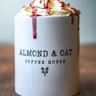 Blueberry Cobbler Latte