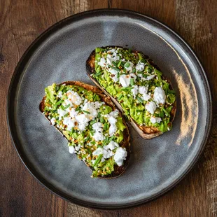Avocado Feta Toast