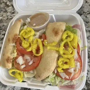 Footlong cold Italian sub