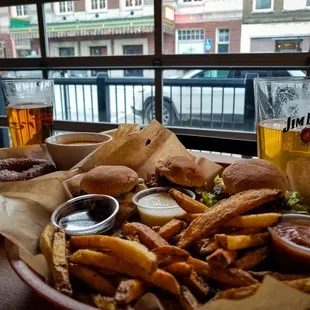a plate of food