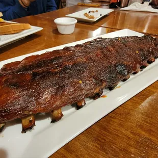 Full rack of delicious ribs!