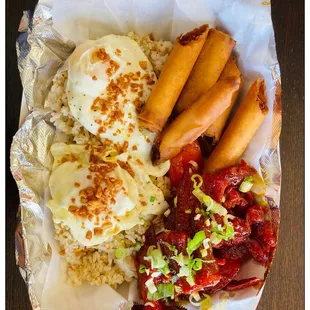Breakfast Tocilog.