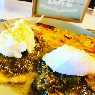 Green Chili Benedict