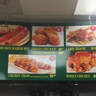 Tasty middle eastern food to eat before you shop or after you shop.