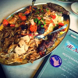 paella, food