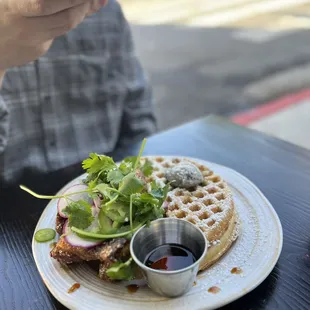 Chicken Wings-N-Waffles