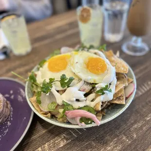 pork adobo chilaquiles