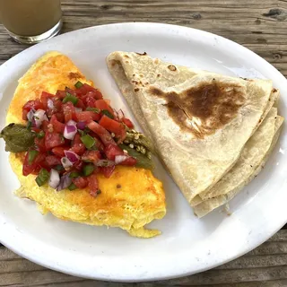 Hatch Chile Omelet