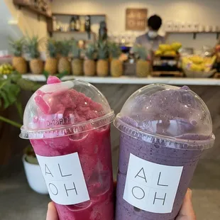 Pink Summer and Mahalo Berry