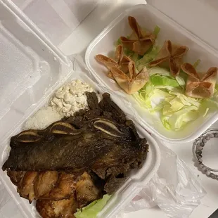 Hawaiian BBQ Mix and Crab Langoon