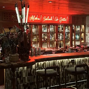 The bar