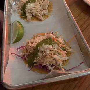 Chicken taco