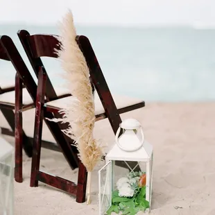 Our white lanterns are available for rent.