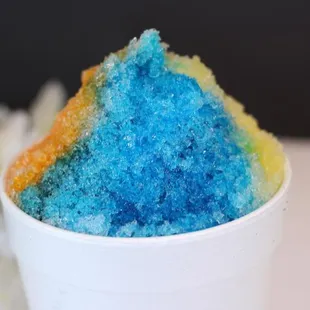 a cup of ice cream