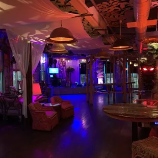 Inside view from bar