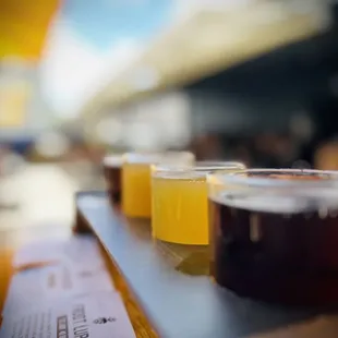 Beer flight sampler