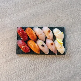 sushi and sashimi, food