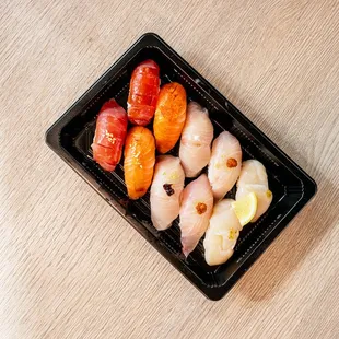 sushi, sushi and sashimi, sashimi, food