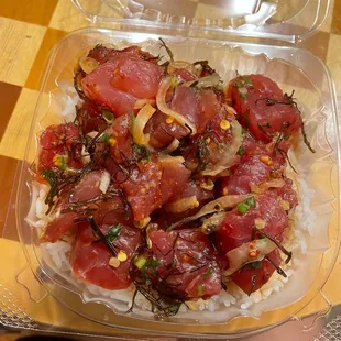 Hawaiian Style Ahi Poke