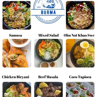 This will be our Main menu and dishes we would normally serve, but always there will be always something New!