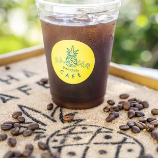 Cold Brew Coffee. Blend. Medium/Dark