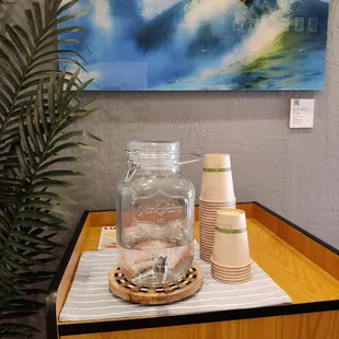 Help yourself to water