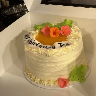 Orange Lilikoi Cake