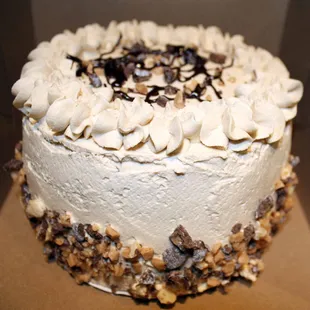 kona coffee crunch cake