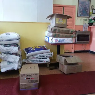 They might have run out of storage space in the back.