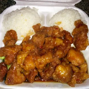 Small order of General Tso's chicken